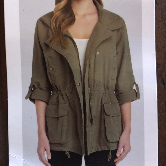 Matty M Jackets & Blazers - NWT Matty M  Cargo Jacket Large